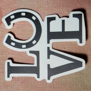 (Q) Horse Sticker Pegantinas Vaqueras Rodeo Sticker Farmhouse Decor Pony